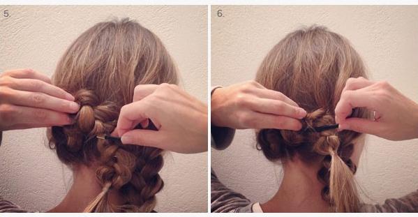 Easy summer updo 5